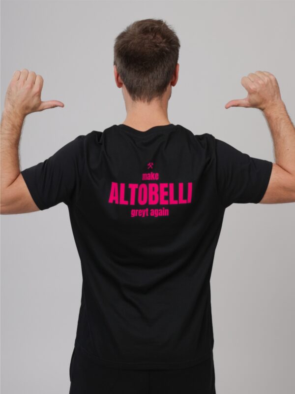 T-Shirt Pink - make ALTOBELLI greyt again