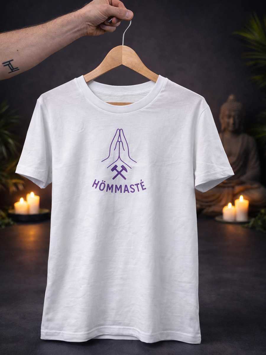 T-Shirt Weiss - HÖMMASTÉ – Bild 3
