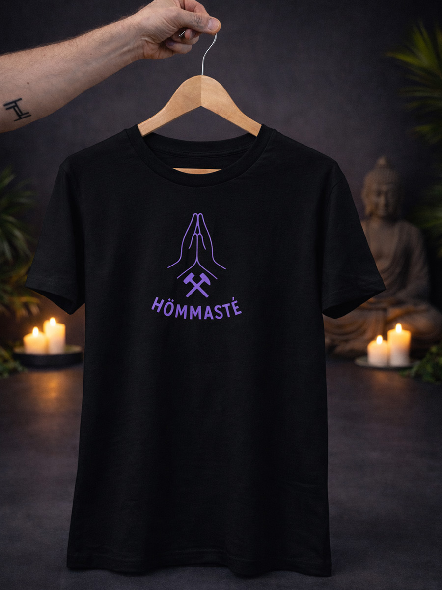 T-Shirt Schwarz - HÖMMASTÉ – Bild 3