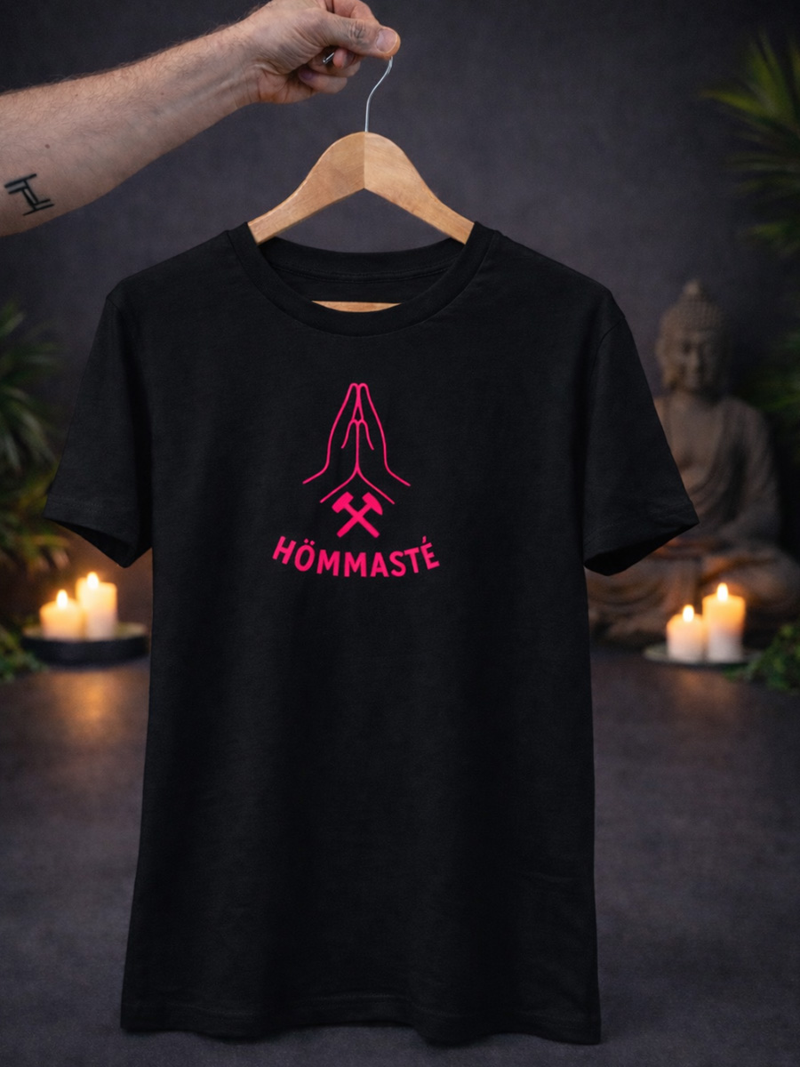 T-Shirt Schwarz - HÖMMASTÉ – Bild 4