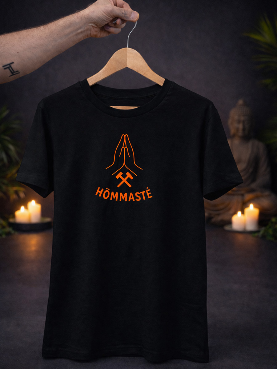 T-Shirt Schwarz - HÖMMASTÉ – Bild 6