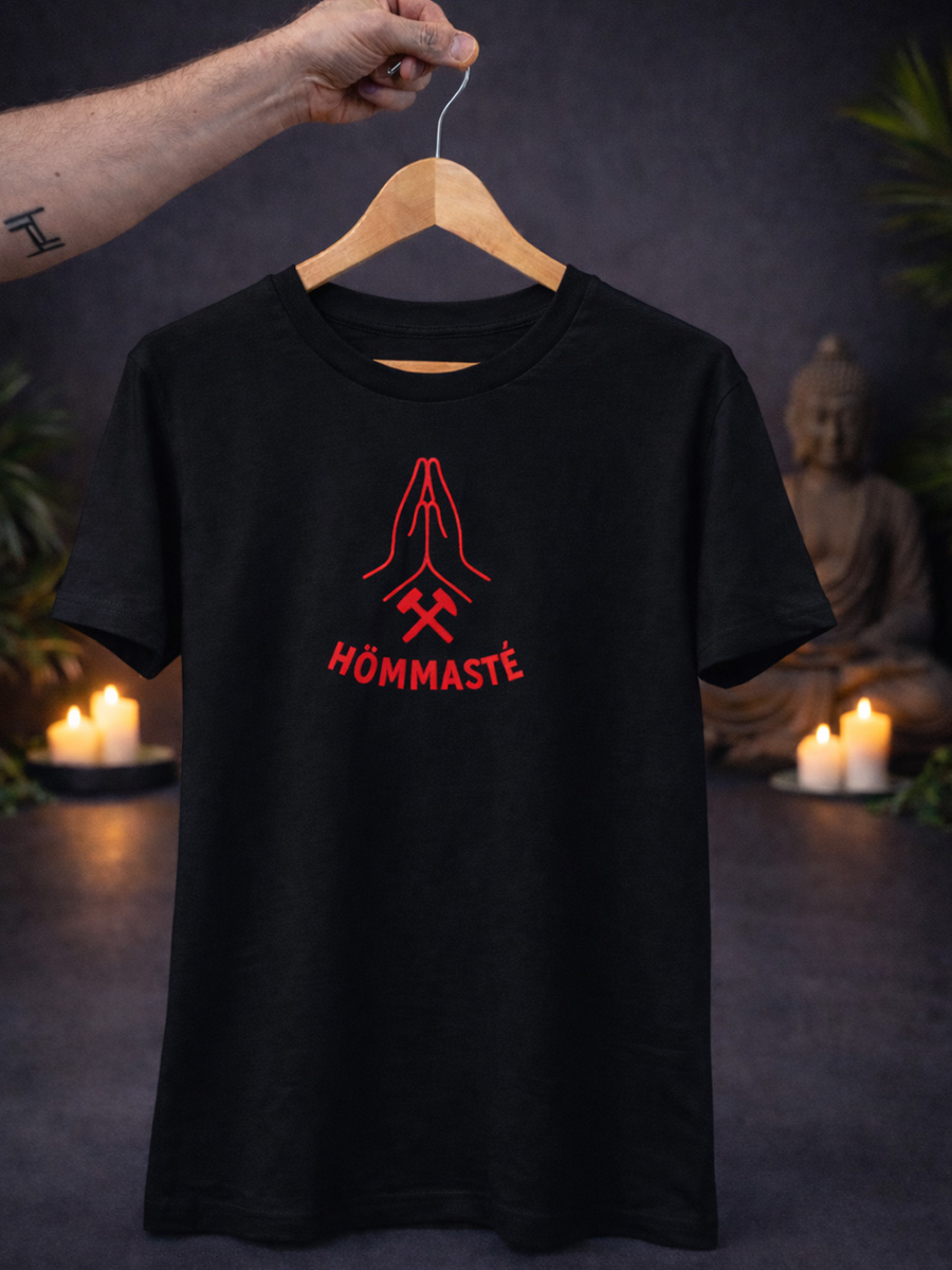 T-Shirt Schwarz - HÖMMASTÉ – Bild 8